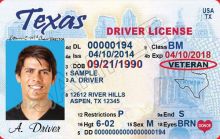 Texas Driver Licenses for Veterans | TexVet